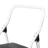 LIVINGbasics GW LD 304 openbox Tools 2 3 4 Step Folding Step Stool Ladder with Comfy Grip Handle Anti slip Step Feet for home