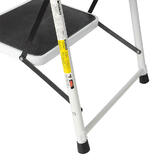 LIVINGbasics GW LD 304 openbox Tools 2 3 4 Step Folding Step Stool Ladder with Comfy Grip Handle Anti slip Step Feet for home