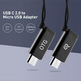 PrimeCables Ada usbC Micro GII USB Type C USB C 2 0 to Micro USB Adapter Type C Female to Micro B Male Converter 2 Pack Prime