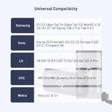 PrimeCables Ada usbC Micro GII USB Type C USB C 2 0 to Micro USB Adapter Type C Female to Micro B Male Converter 2 Pack Prime