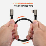 PrimeCables PC Cab CCEX90 05m USB 3 0 Extension Cable 90 Degree USB 3 1 Type C Male to Female 0 5m