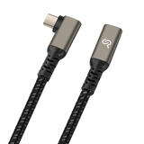 PrimeCables PC Cab CCEX90 05m USB 3 0 Extension Cable 90 Degree USB 3 1 Type C Male to Female 0 5m