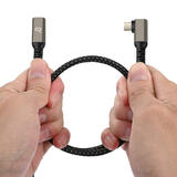 PrimeCables PC Cab CCEX90 05m USB 3 0 Extension Cable 90 Degree USB 3 1 Type C Male to Female 0 5m