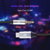 PrimeCables PC Cab CTOAUM USB Type C Type C to 3 5 mm Audio Aux Jack Adapter Male to Male 4 Pole Audio Cable PrimeCables