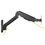 PrimeCables Cab LDA32 112 Monitor Stand Monitor Arm Single Arm Gas spring wall monitor mount