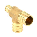 STREAMWAY LVTH TOOLWAY 151121 Kitchen Bath Accessories Lead Free Brass Pex Tee Crimp Fittings 3 4 X 1 2 X 3 4 Barb StreamWay
