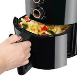 LIVINGbasics LB KA TX4002A openbox Cookware 4L Healthy Cooking Air Fryer with Nonstick Coating and Temp Time Control LIVINGba