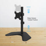 PrimeCables Cab QFM03 T10 Monitor Desk Mounts Single Monitor Stand