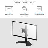 PrimeCables Cab QFM03 T10 Monitor Desk Mounts Single Monitor Stand