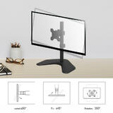 PrimeCables Cab QFM03 T10 Monitor Desk Mounts Single Monitor Stand