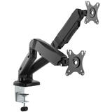No Brand Cab MT 563 BK Monitor Desk Mounts Desktop Display Mount Full Motion Dual Screen VESA 100x100 13 27 inch