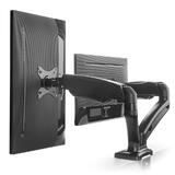 No Brand Cab MT 563 BK Monitor Desk Mounts Desktop Display Mount Full Motion Dual Screen VESA 100x100 13 27 inch