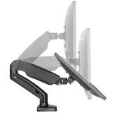 No Brand Cab MT 563 BK Monitor Desk Mounts Desktop Display Mount Full Motion Dual Screen VESA 100x100 13 27 inch