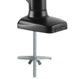 No Brand Cab MT 563 BK Monitor Desk Mounts Desktop Display Mount Full Motion Dual Screen VESA 100x100 13 27 inch