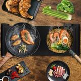 LIVINGbasics LB KA FYB09 openbox Cookware Double Hot Plates for Cooking Electric Countertop Double Burners 900W 900W OpenBox