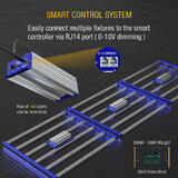 Rayonled GLMF 700E 120V Electrical 720W 6 Full Spectrum LED Grow Light DLC Certification GLMF 700E RayonLED