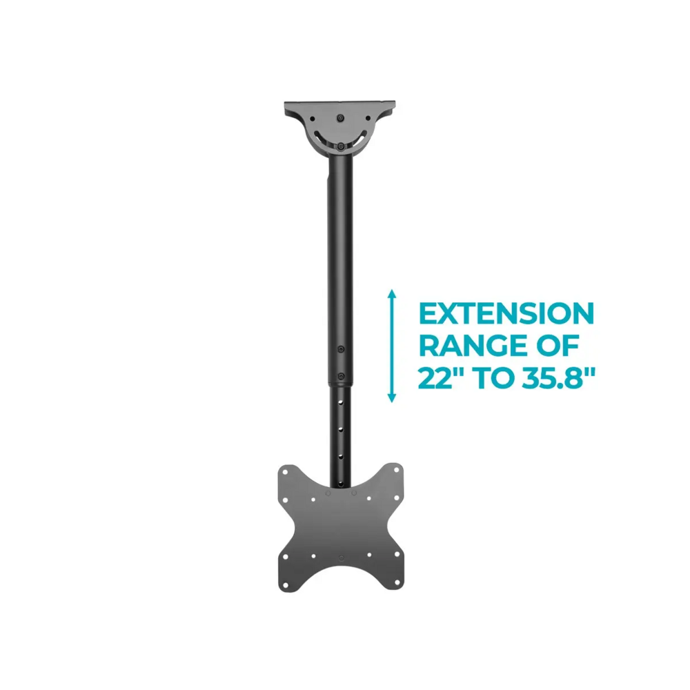 Monoprice Commercial Series FullMotion Ceiling TV Mount Bracket