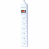 35ff0 PrimeCables Cab LTS 6H Home Decoration 6 Outlet Power Strip with Safe Lock 3Ft 14AWG Cord ETL Certificated PrimeCables 