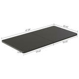 53dfb PrimeCables Cab PC 00001 BK Standing Desk Desk Converter 1200mm Assembled Table Top 1 2 0 6 meters two panel Black