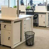 medium 660 660 48243 HY65002 Desk Organizers Round Mesh Wastebasket Office Dustbin 265mm x 285mm