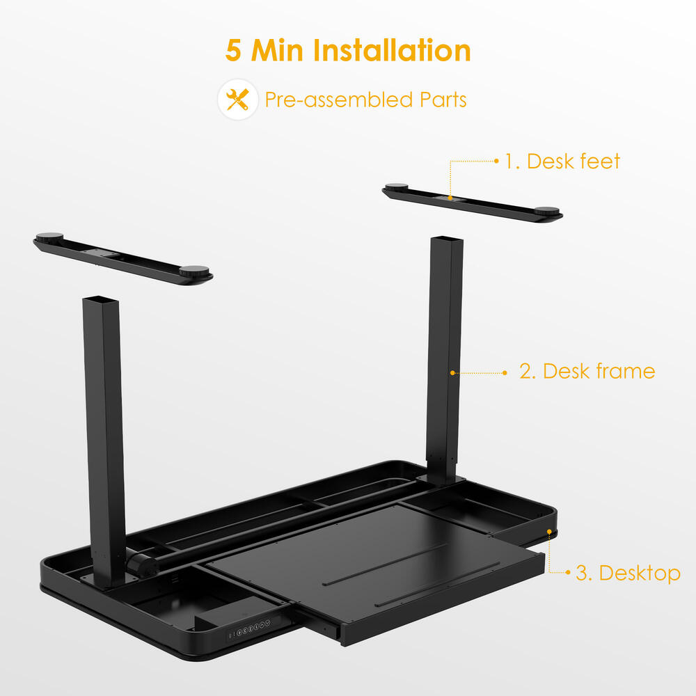 PrimeCables Height Adjustable Standing Desk
