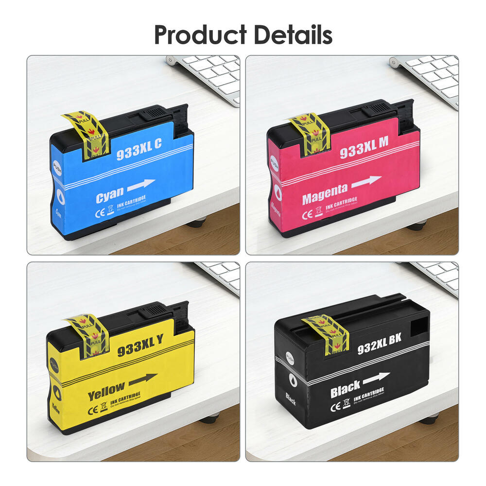 Confezione 4 Cartucce HP 932XL Nero + 933XL Tricolore - Originali Sigillate - Foto 4