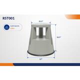 Plastic Rolling Step Stool 1