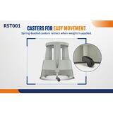 Plastic Rolling Step Stool 3