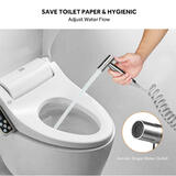 cda56 Enduran EDR BA 501S openbox Toilets Seats Handheld Bidet Sprayer with Spring Hose and Wall Bracket Set OpenBox