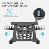 6ae82 NB Cab NB FP2 Monitor Stand and Monitor Arm Laptop Mount Tray for Monitor Arms and Stands Tray Only Matt Charcoal NB
