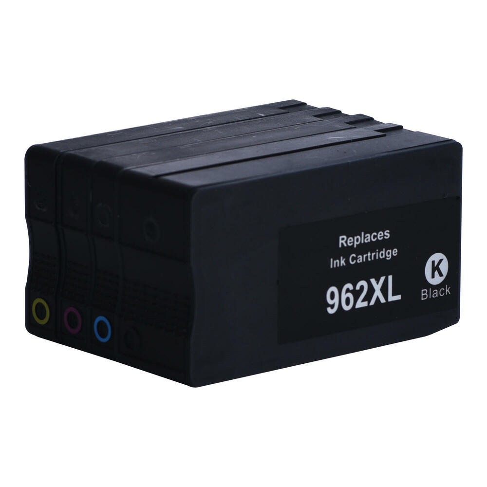 Remanufactured HP 962XL Ink Cartridge Combo High Yield BK/C/M/Y - Eco-Saver