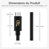 Cab USB4V212M 2fr