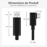 Cab USBC2CVRAC 5M 2fr