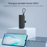 448fd PrimeCables PC ET G99T Car Charger Power Bank Portable Fast Charging USB C Power Bank 5000mAh Mini Battery Pack PrimeCa