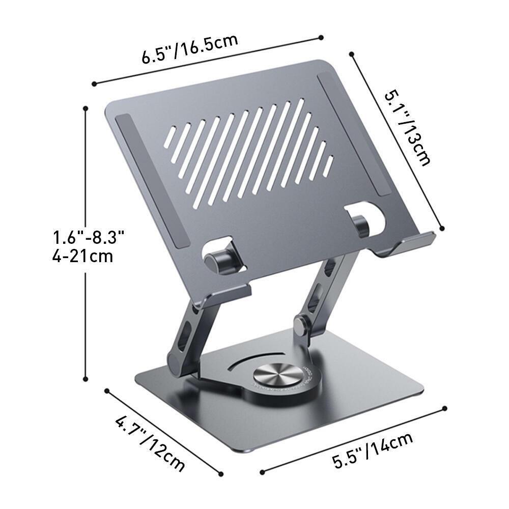 Alignment Rack Tablet Adjustable Tablet Stand for Desk 360° Rotating Base Ergonomic Holder ...