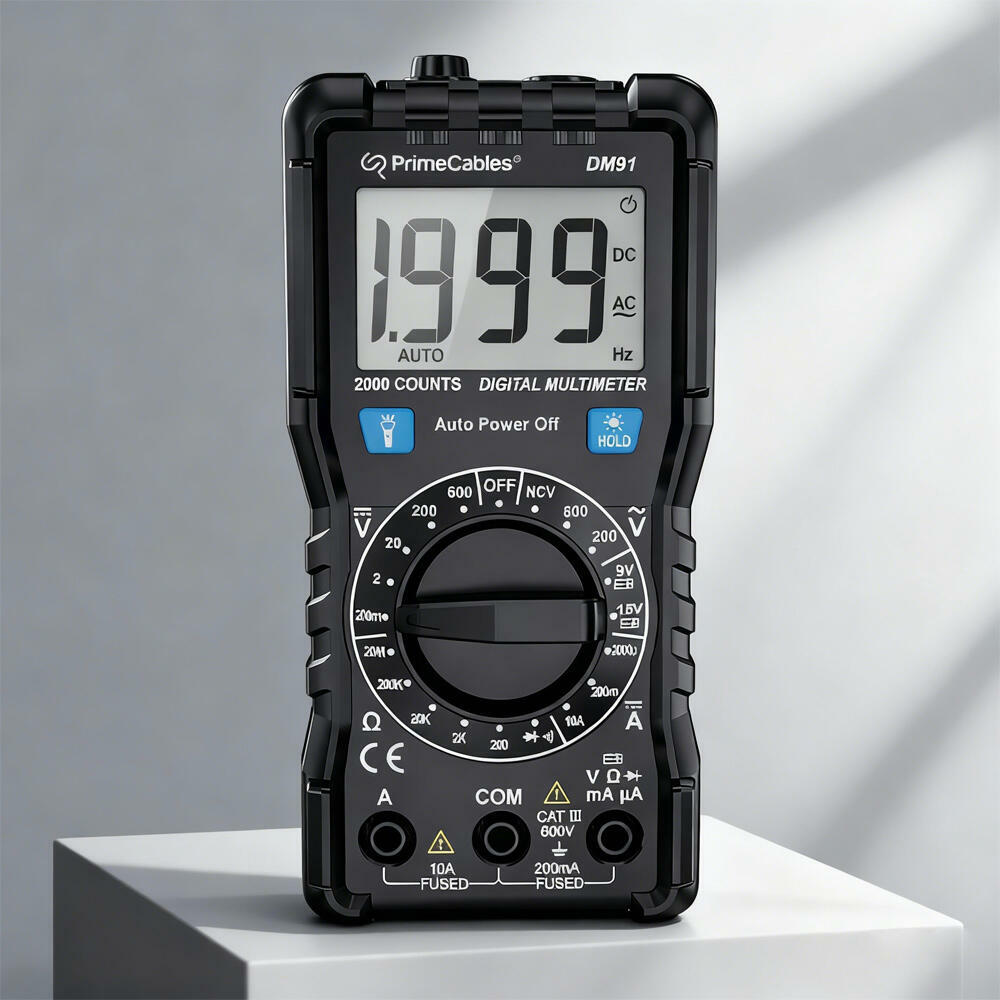 Inflatable Multimeter 500V Manual Range Portable Multimeter, cETL Certified - PrimeCables®