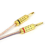 c8568 PrimeCables Cab 9436 Banana Plugs 5 PAIRS Of High Quality Copper Speaker Banana Plugs Closed Screw Type PrimeCables