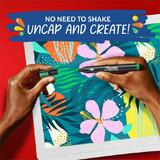 Sharpie Creative Markers  Water Based Acrylic Markers  Bullet Tip  9 