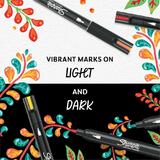 Sharpie Creative Markers  Water Based Acrylic Markers  Bullet Tip  11 