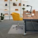 EXC1115020EV   Floortex Vinyl Rectangle Chair Mat for Low Pile Carpets up to 1 4    46  x 60    Image 2
