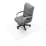 EXC1115020EV   Floortex Vinyl Rectangle Chair Mat for Low Pile Carpets up to 1 4    46  x 60    Image 3