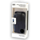 LBT Gel Grip IP5CASE iPhone 5 Cases Genuine Lambskin Vertical Leather Pouch for iPhone 5 with Swivel Clip