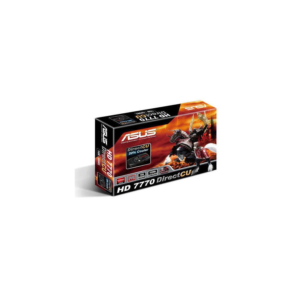 ASUS HD7770-DC-1GD5 Radeon HD 7770 GHz Edition 1GB 128-bit GDDR5 PCI ...