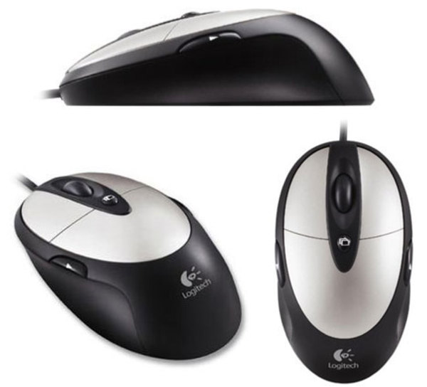 Logitech MX310 6 Buttons Wheel USB / PS2 Wired Optical Mouse