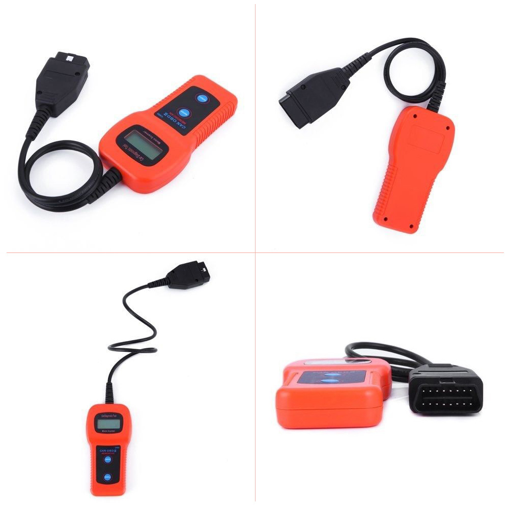 U480 Can OBDII OBD2 Auto Scanner Fault Code Reader Car Engine