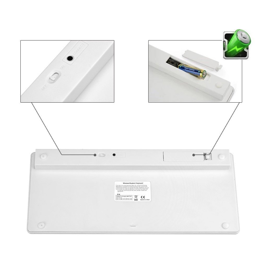 Generic - Clavier Bluetooth multi-appareils - Compatible Windows, Mac,  Chrome OS, Android, iPad, iPhone, Apple TV - avec contrôle Flow  Cross-Computer et Easy-Switch jusqu'à 3 appareils - Clavier - Rue du  Commerce