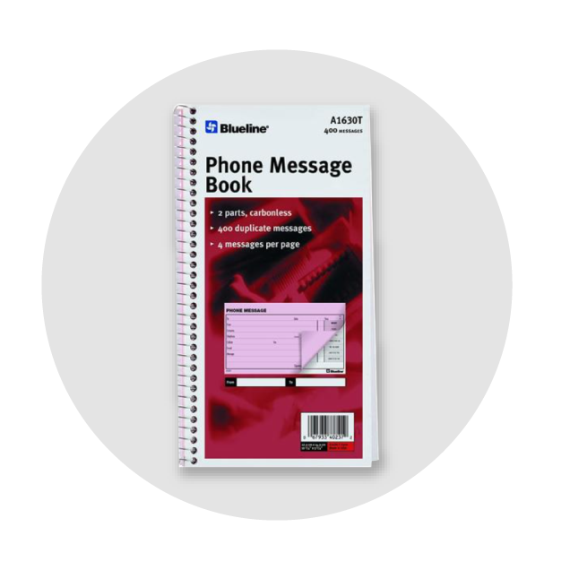 Telephone Message Books & Pads