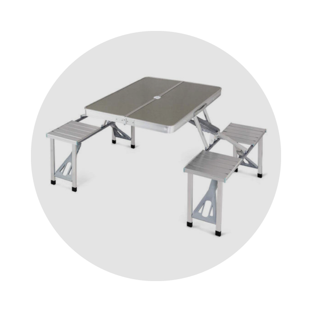 Camping Chairs and Foldable Tables 123ink.ca