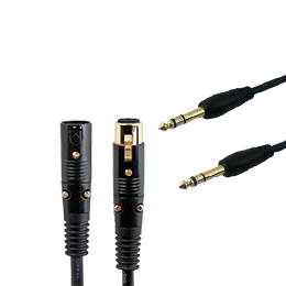 Câbles audio professionnels