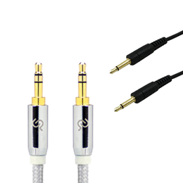 3,5 mm et 2,5 mm Câbles audio